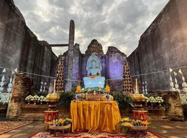 ภาคีเครือข่ายภาครัฐและภาคประชาชนจังหวัดลพบุรี จัดงานทำบุญเมืองลพบุรี ครั้งที่ 23 ... พารามิเตอร์รูปภาพ 1