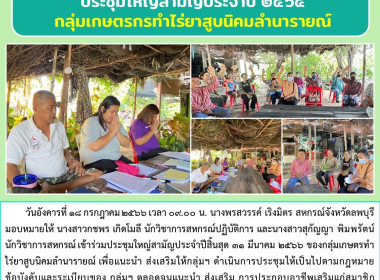 ประชุมใหญ่สามัญประจำปี กลุ่มเกษตรกรทำไร่ยาสูบนิคมลำนารายณ์ พารามิเตอร์รูปภาพ 4