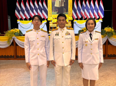 พิธีทำบุญตักบาตรถวายพระราชกุศล และพิธีวางพวงมาลา ... พารามิเตอร์รูปภาพ 2