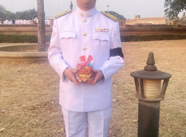 ร่วมพิธีทำบุญตักบาตรอุทิศถวายพระราชกุศลแด่ ... พารามิเตอร์รูปภาพ 8