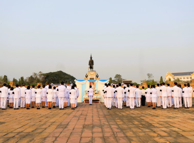ร่วมพิธีทำบุญตักบาตรอุทิศถวายพระราชกุศลแด่ ... พารามิเตอร์รูปภาพ 5